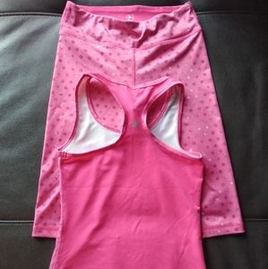 Girls workout set